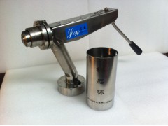 SJQF-1210/1300帶樣品杯手動型低濃中濃漿料取樣閥